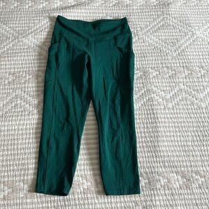 Capri Leggings - M - Green